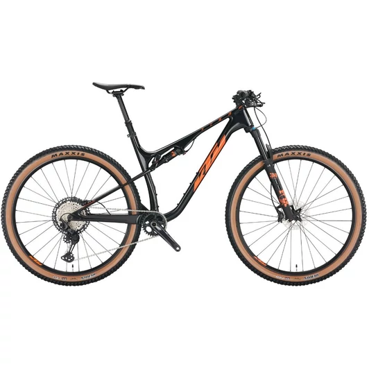 KTM SCARP MT MASTER FLAMING BLACK (ORANGE) 2022 FÉRFI ÖSSZTELESZKÓPOS MTB KERÉKPÁR - M