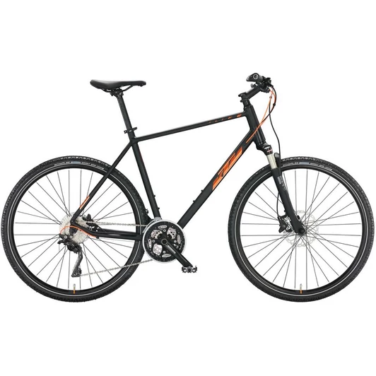 KTM X-LIFE 1964 CROSS H BLACK MATT (CHROME ORANGE+CHROME) 2022 FÉRFI CROSS KERÉKPÁR