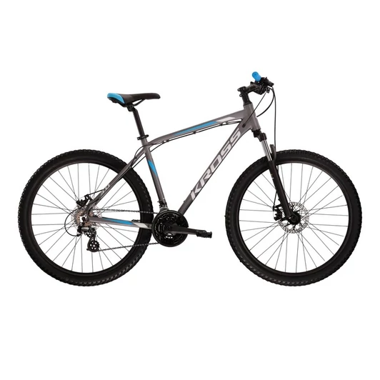 KROSS Hexagon 3.0 27&quot; grafit / blue / silver 2022 FÉRFI MTB KERÉKPÁR