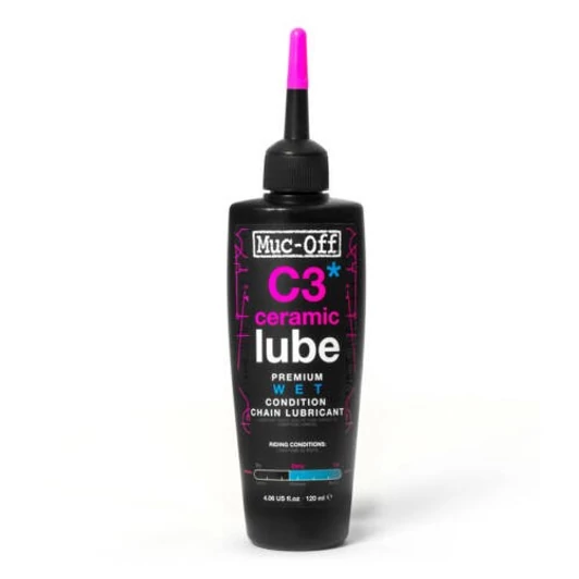 MUC-OFF C3 WET CERAMIC LUBE - NEDVES LÁNCOLAJ 120ml