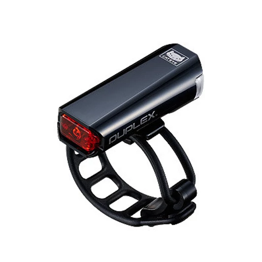 Kerékpár LÁMPA CATEYE ELSŐ DUPLEX SL-LD400 HÁTRA IS VILÁGÍT 5 FUNK/2LED 30/10LM