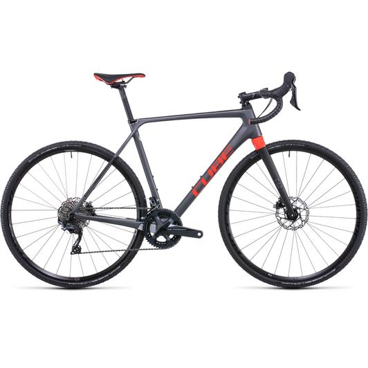 CUBE CROSS RACE C:62 PRO GREY N RED 2022 FÉRFI CYCLOCROSS KERÉKPÁR