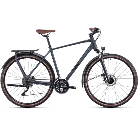 CUBE KATHMANDU PRO IRIDIUM N BLACK 2022 FÉRFI TREKKING KERÉKPÁR