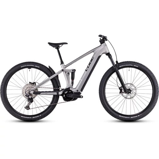 Cube Stereo Hybrid ONE22 Race silver´n´black - 2025 - összteleszkópos MTB elektromos kerékpár - M - 29"