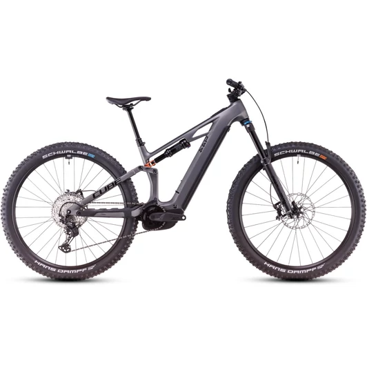 Cube Stereo Hybrid ONE44 HPC SLX slabgrey´n´orange - 2025 - összteleszkópos MTB elektromos kerékpár - S - 27,5"