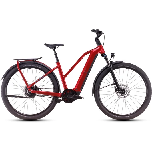 Cube Kathmandu Hybrid Comfort Pro electricred´n´red - 2025 - trekking elektromos kerékpár - Trapeze 58 cm