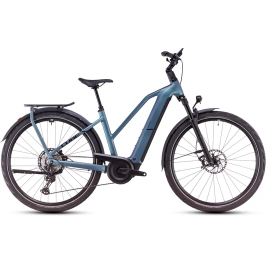 Cube Kathmandu Hybrid SLX smaragdgrey´n´black - 2025 - trekking elektromos kerékpár - Trapeze 58 cm