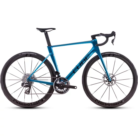 CUBE LITENING AIR C:68X SLX CHROMEBLUE´N´CARBON - 2025 - ORSZÁGÚTI KERÉKPÁR - 56 CM