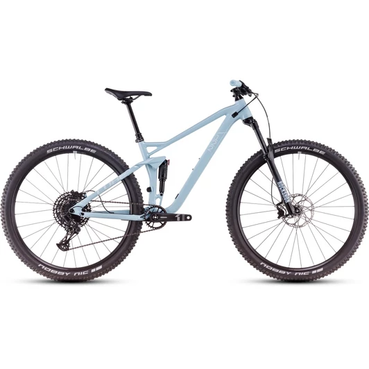 Cube Stereo ONE22 Pro skylightblue´n´white - 2025 - összteleszkópos MTB kerékpár - XS - 27,5"