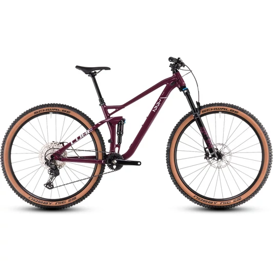 Cube Stereo ONE22 Race wine´n´grey - 2025 - összteleszkópos MTB kerékpár - XS - 27,5"