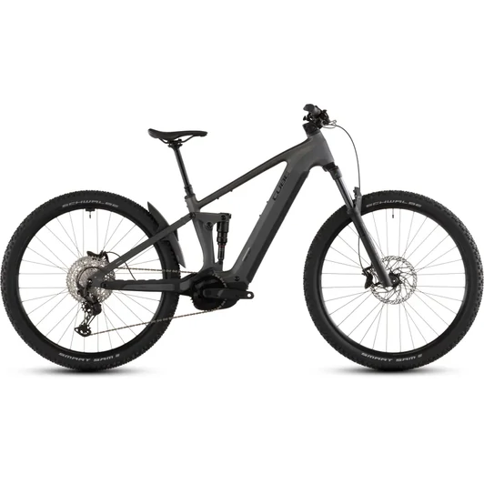 Cube Stereo Hybrid ONE22 Race 800 - Elektromos összteleszkópos MTB kerékpár - slapgrey´n´chrome színben - L - 2026