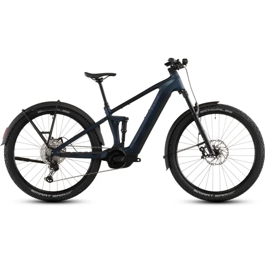 Cube Stereo Hybrid ONE22 SLX 800 FE - Elektromos összteleszkópos MTB kerékpár - indigoblue´n´blue színben - S - 2026