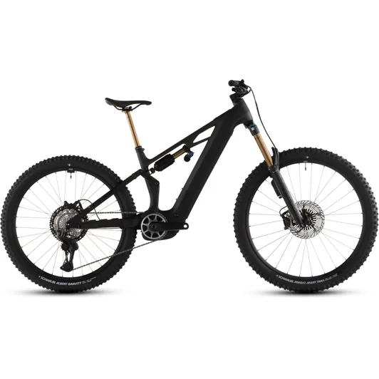 Cube Stereo Hybrid ONE77 HPC AT 800 - Elektromos összteleszkópos MTB kerékpár - carbon´n´gold színben - XL - 2026