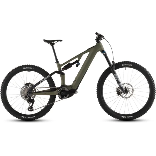 Cube AMS Hybrid 177 C:62 TM 600X - Elektromos összteleszkópos MTB kerékpár - reedgreen´n´matrix színben - S - 2026