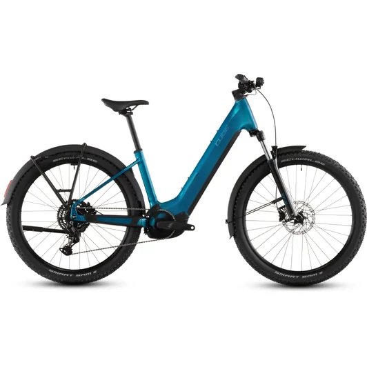 Cube Reaction Hybrid Performance 600 FE - Elektromos MTB kerékpár - electricblue´n´dazzle színben - Easy Entry M - 2026