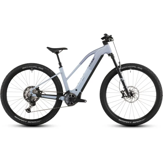 Cube Reaction Hybrid SLX 800 - Elektromos MTB kerékpár - gauzegrey´n´iceblue színben - Trapeze L - 2026