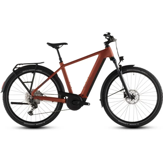 Cube Nuride Hybrid Pro 600 - Elektromos cross trekking kerékpár - chilli´n´black színben - 58 cm - 2026