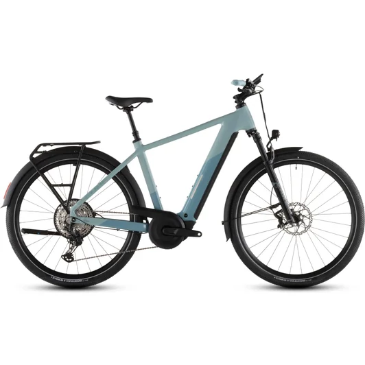 Cube Nuride Hybrid SLX 800 - Elektromos cross trekking kerékpár - skylight´n´arubablue színben - 50 cm - 2026