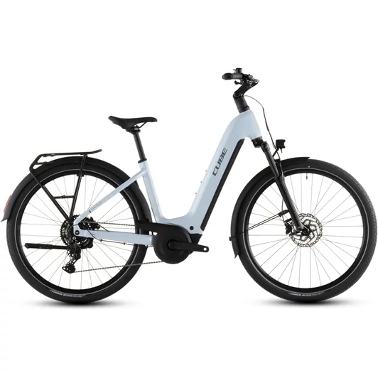 Cube Touring Hybrid ONE 600 - Elektromos trekking kerékpár - glacier´n´reflex színben - Easy Entry 62 cm - 2026