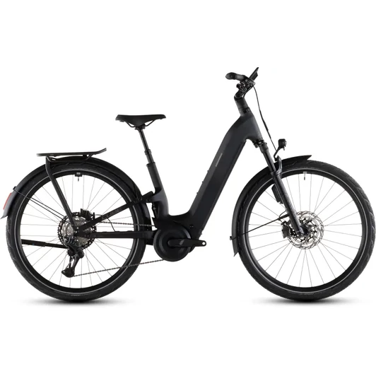 Cube Kathmandu Hybrid ONE11 HPC SLT 800 - Elektromos cross trekking kerékpár - carbon´n´silverdust színben - Easy Entry 58 cm - 2026