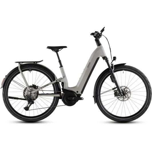 Cube Kathmandu Hybrid ONE11 HPC SLT 800 - Elektromos cross trekking kerékpár - glintsand´n´oatgrey színben - Easy Entry 58 cm - 2026