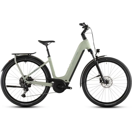 Cube Kathmandu Hybrid ONE 800 - Elektromos trekking kerékpár - pea´n´green színben - Easy Entry 58 cm - 2026