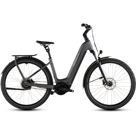 Cube Kathmandu Hybrid Comfort Pro 800 - Elektromos trekking kerékpár - slapgrey´n´black színben - Easy Entry 46 cm - 2026