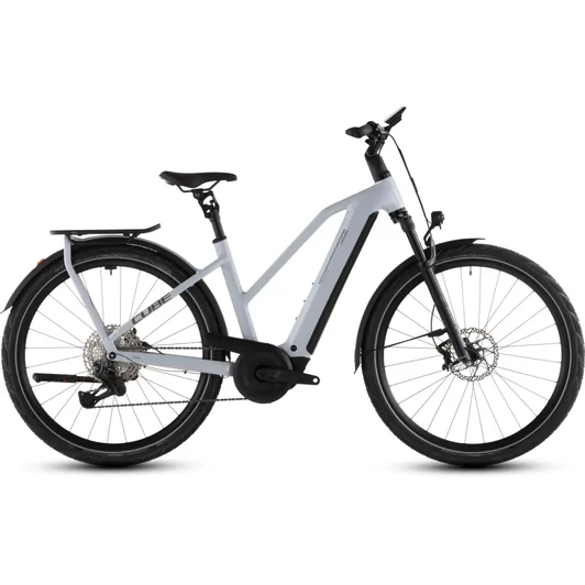 Cube Kathmandu Hybrid SLX 800 - Elektromos trekking kerékpár - foggrey´n´grey színben - Trapeze 58 cm - 2026