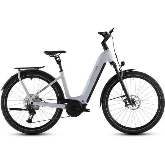 Cube Kathmandu Hybrid SLX 800 - Elektromos trekking kerékpár - foggrey´n´grey színben - Easy Entry 46 cm - 2026