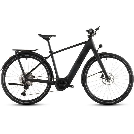 Cube Kathmandu Hybrid C:62 SLX 400X - Elektromos trekking kerékpár - liquidblack´n´bluedust színben - 50 cm - 2026