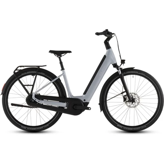 Cube Supreme Hybrid Comfort ONE 600 - Elektromos trekking kerékpár - foggrey´n´reflex színben - Easy Entry 46 cm - 2026