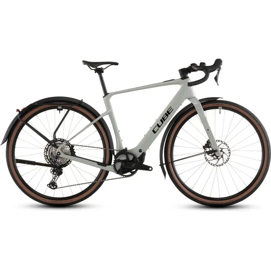 Cube Nuroad Hybrid C:62 Race 400X FE - Elektromos gravel kerékpár - reedbeige´n´black színben - M - 2026