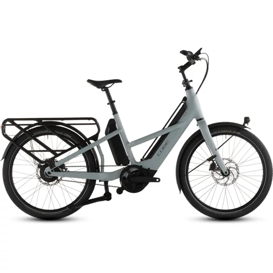 Cube Longtail Hybrid Comfort 800 - Elektromos cargo kerékpár - mineralgrey´n´reflex színben - 26" - 2026