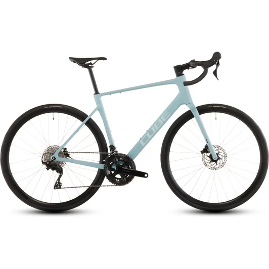 Cube Attain C:62 Race - országúti kerékpár - skylightblue´n´cyan színben - 47 cm - 2026