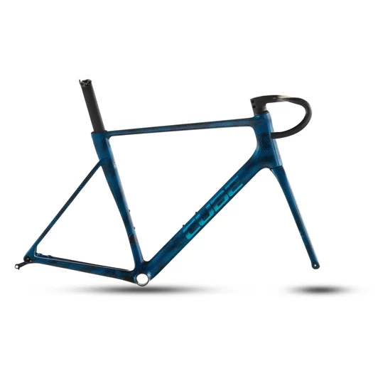 Cube Litening AIR C:68X Frameset - országúti kerékpár - liquidbluegrid´n´chrome színben - 52 cm - 2026