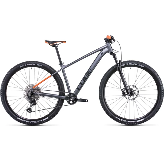 CUBE REACTION PRO 29" GREY N ORANGE 2022 FÉRFI MTB KERÉKPÁR