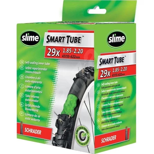 Slime Smart Tube 29x1.85-2.20 defektgátlós belső auto szeleppel